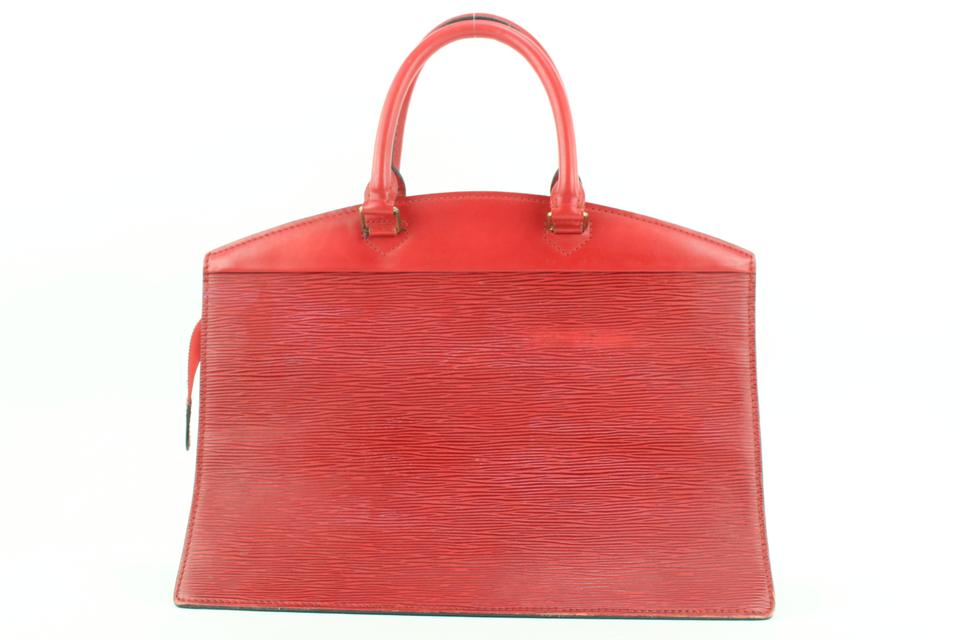 Louis Vuitton Red EPI Leather Riviera Vanity Tote Bag 862837