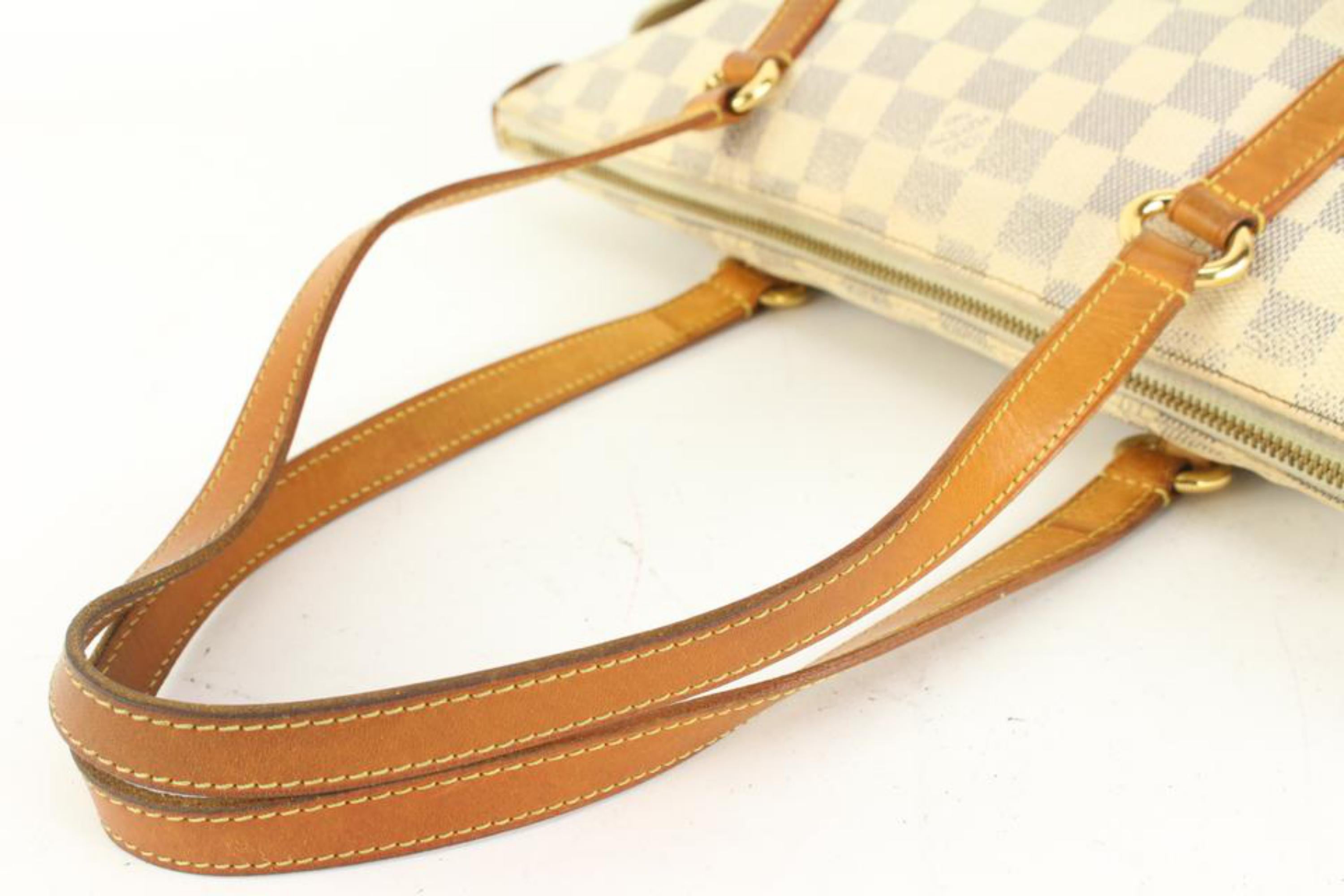 Louis Vuitton Damier Azur Canvas and Leather Totally PM Bag Louis Vuitton