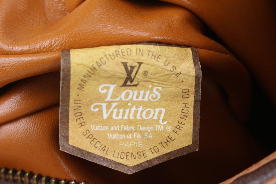 AUTHENTIC Ultra Rare Vintage LOUIS VUITTON Monogram LV Textile
