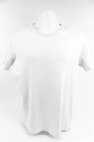 Louis Vuitton Men's Medium White Wardrobe Jersey Sleeve T-Shirt 15lv34s