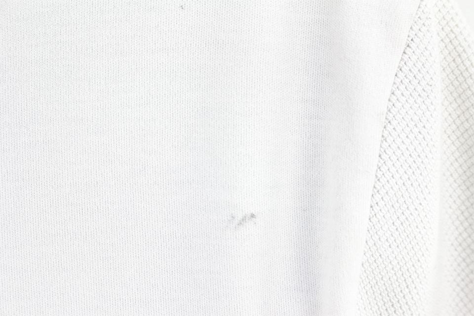 Louis Vuitton Men's Medium White Wardrobe Jersey Sleeve T-Shirt 15lv34s