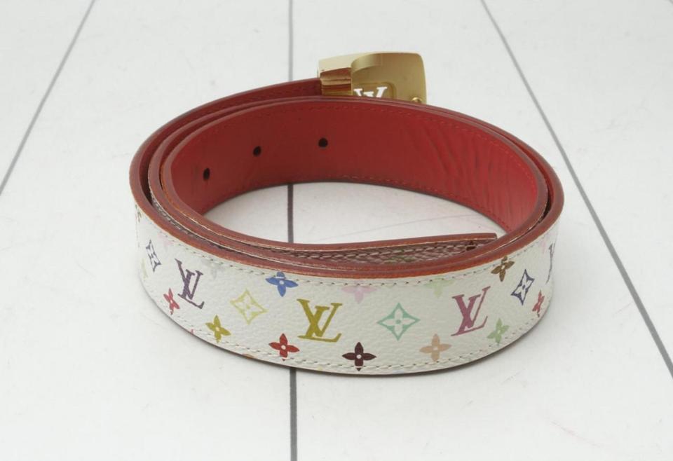 Louis Vuitton Rainbow Monogram Belt