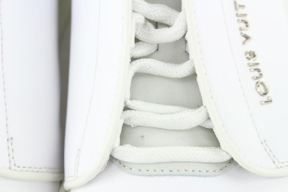Louis Vuitton Trainer Sneaker White - NOBLEMARS