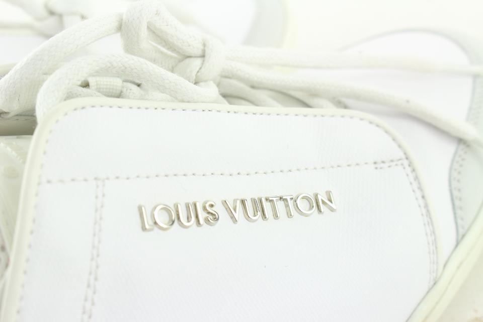 Louis Vuitton LV6 Men's 7 US Ultra Rare White Euro Style Trainer Sneaker 33lvs624