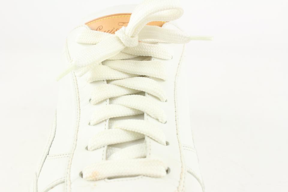 Louis Vuitton Rare Men's 10.5 US White Sneaker 5L1228 – Bagriculture