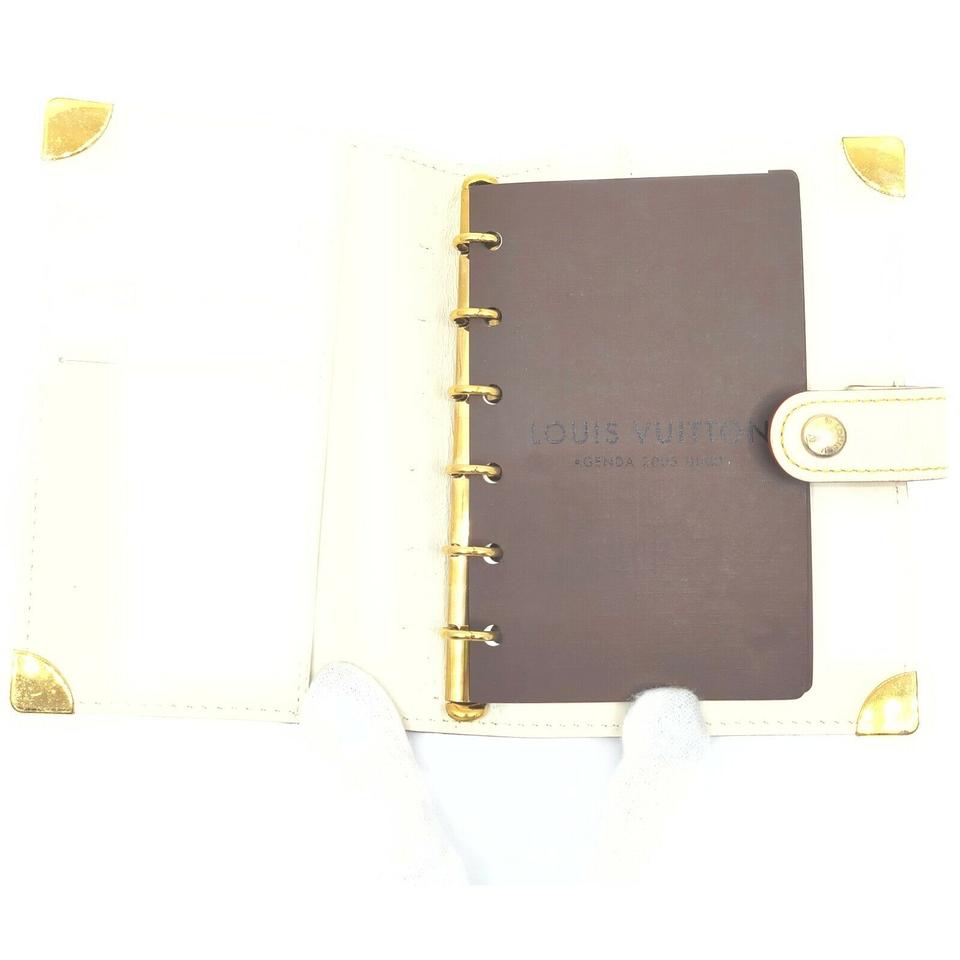 Louis Vuitton Monogram Small Ring Agenda PM Diary Cover Notebook 863347