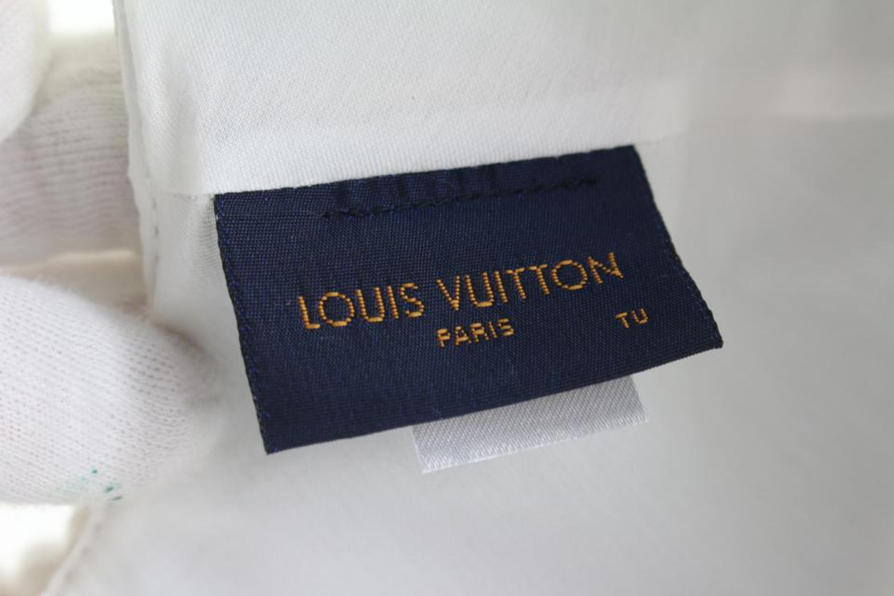 Louis Vuitton Casquette Monogram Quill Cap Bull Calf Leather White