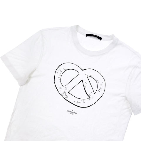 Louis Vuitton Rare Men's XL Orange Star LV Logo Monogram T-Shirt 5lvs78