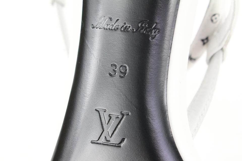 Louis Vuitton Women's Monogram Citizen Strappy Sandal Heels
