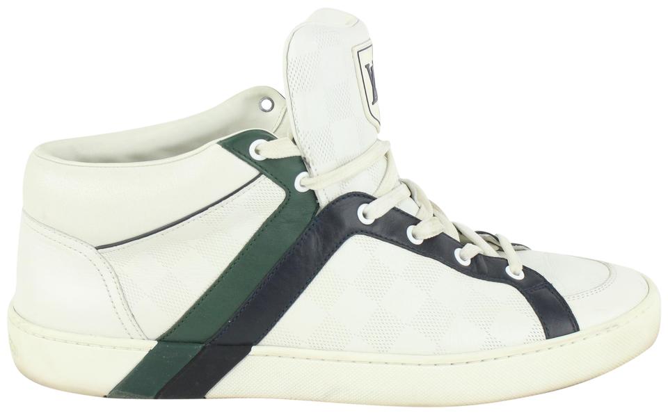 Louis Vuitton Men's 8.5 US Greenx White Damier Infini Leather Sneaker –  Bagriculture