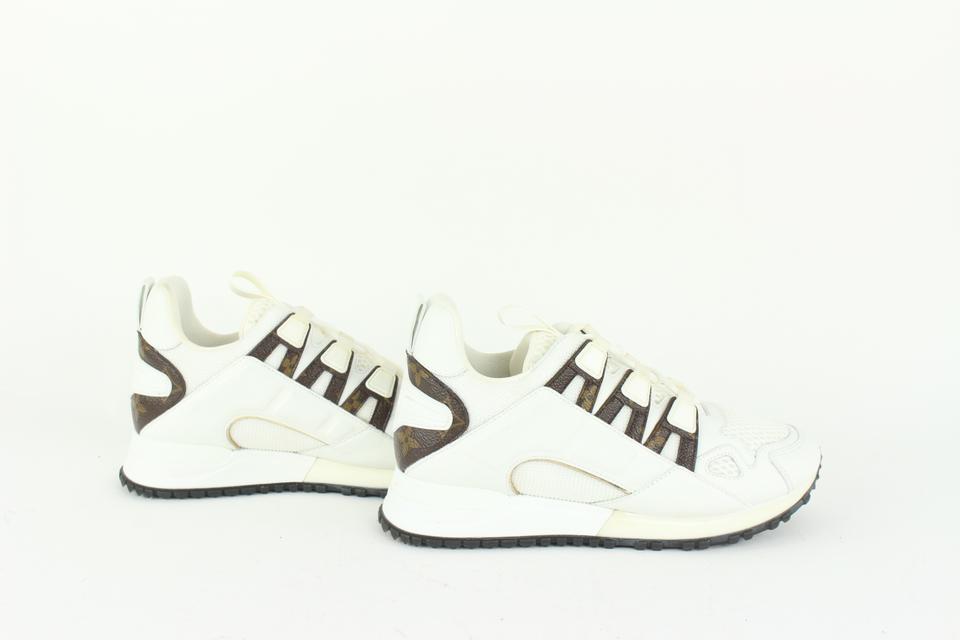 LOUIS VUITTON Women's White Run Away Sneakers Size 42 US 12
