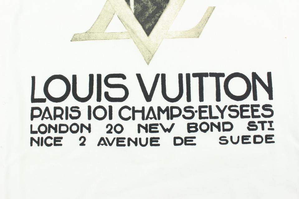 Louis Vuitton Men's XL Diamond Address Afircan Art LV T-Shirt 