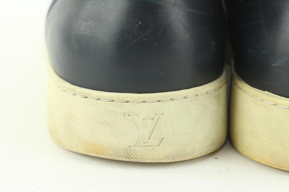 Louis Vuitton Men's 12 US Beige x Ivory Rennes Sneaker 1224lv33