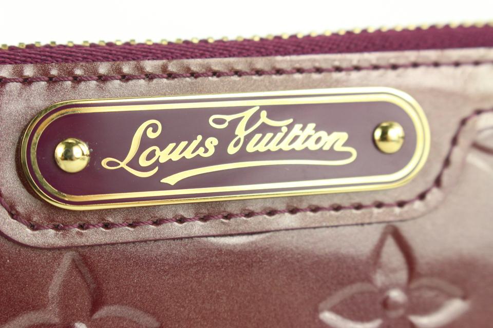 Louis Vuitton Amarante Monogram Vernis Leather Pochette Cles For Sale at  1stDibs