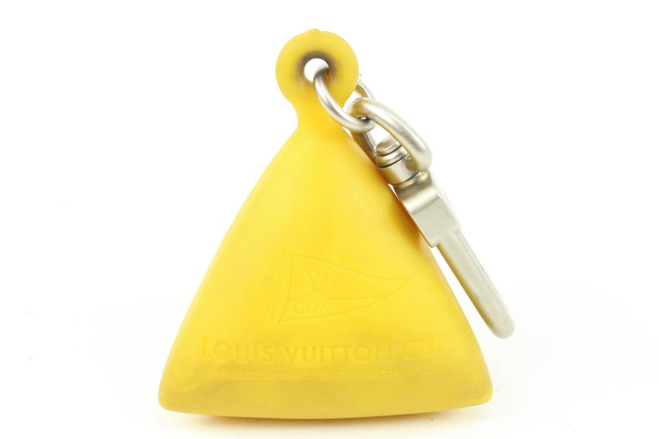 Louis Vuitton Yellow LV America's Cup Keychain Pendant Bag Charm 83lk4 –  Bagriculture
