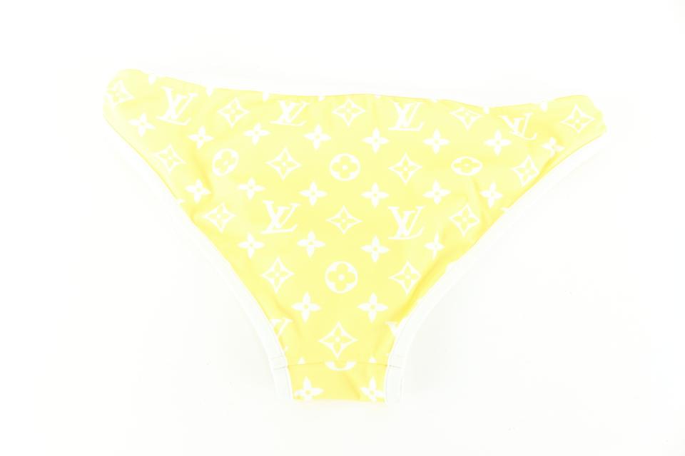 Louis Vuitton Bikini Bottom White. Size 34