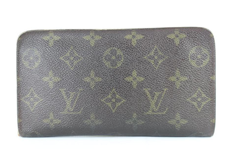 Louis Vuitton Monogram Long Zippy Wallet Zip Around 51LV713