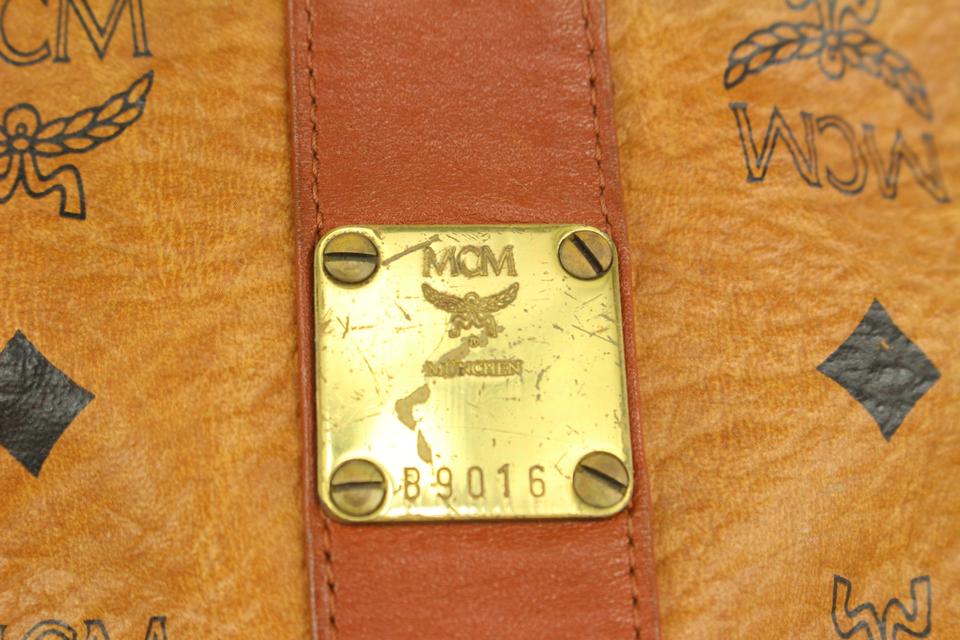 MCM Cognac Monogram Visetos Belt Bag 35m62s – Bagriculture