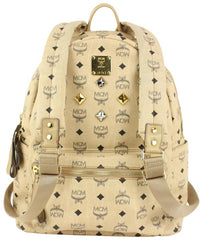 Mcm hotsell beige backpack