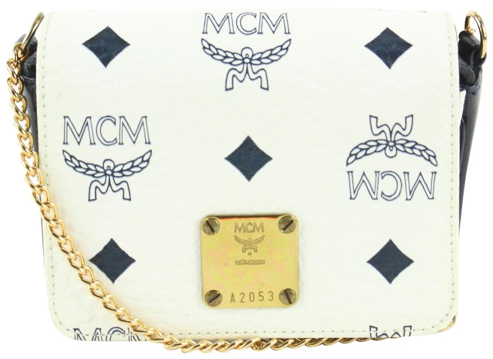 MCM Visetos Chain Crossbody Bag (SHG-28085) – LuxeDH