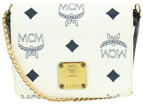 MCM 28 Inch Black Monogram Visetos Logo Jeans 2MCM1028