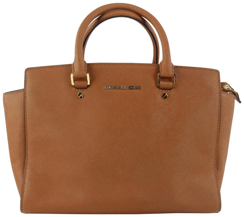 Michael Kors Hadleigh Leather Tote Bag, Luggage, Luggage at John Lewis &  Partners