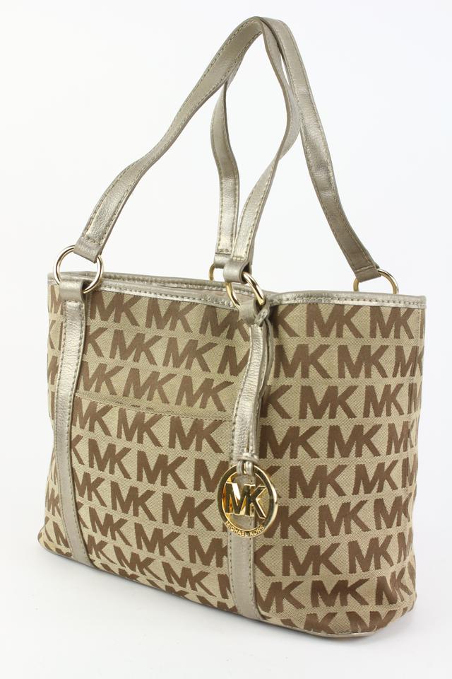 Michael Michael Kors Cleo Monogram Tote Bag
