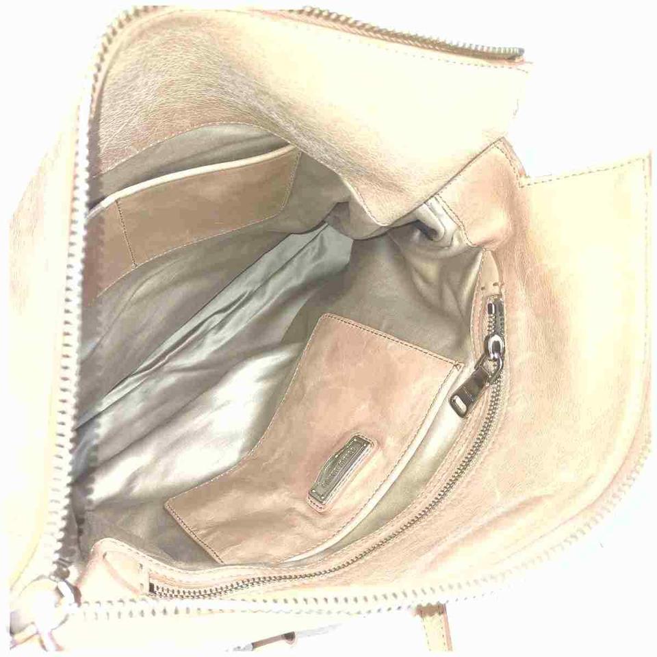 Miu Miu Large Tote Bag Cream Leather