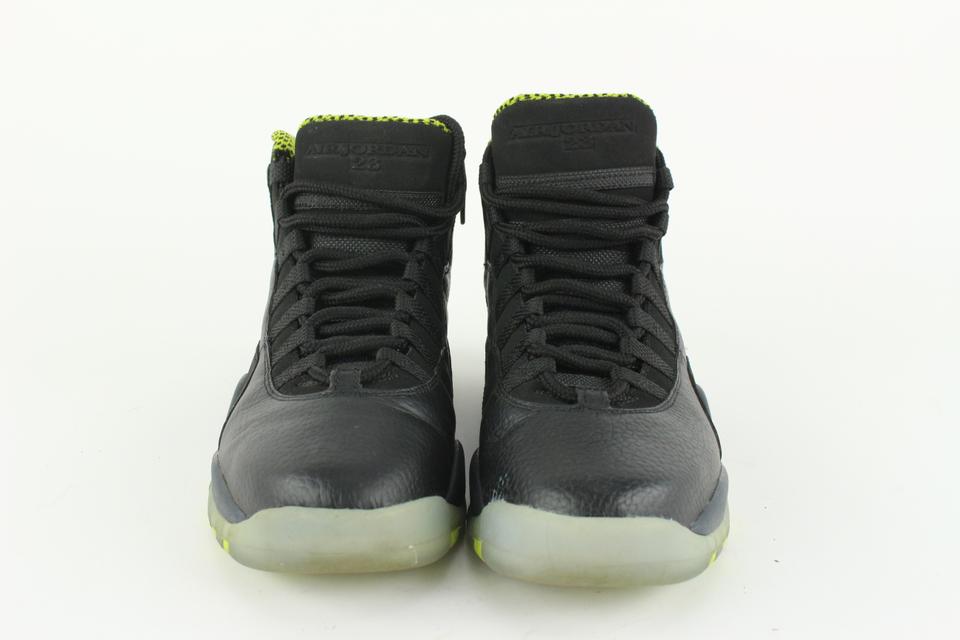 Nike 2014 Men's 8.5 US Black Green Venom Air Jordan XI 11 310805 