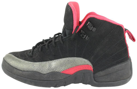 Nike 2012 Youth 5.5 US Black x Siren Red Air Jordan 12 XII 510815-008