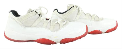 Nike 2012 Men's 9.5 US White x Cherry Bottom Air Jordan XI 11 528895-101