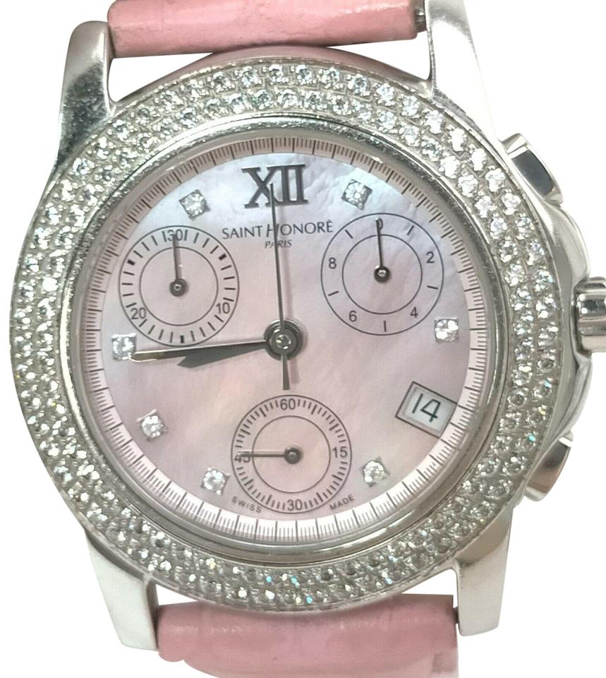 SAINT HONORE Diamond Chronograph Watch 862647