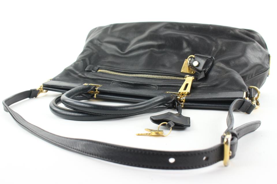 prada pouch leather