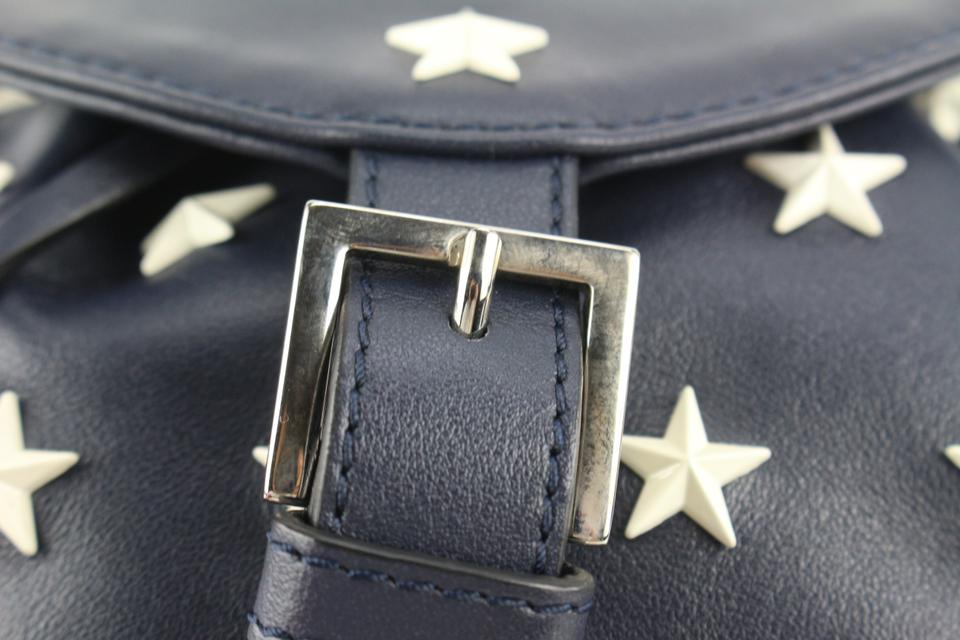 RED Valentino Red Valentino Navy Leather Star Mini Backpack 113re49 –  Bagriculture