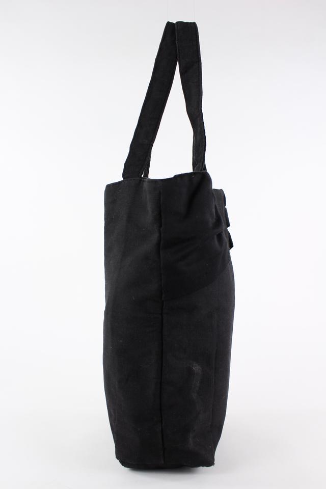 Saint Laurent logo-print tote bag - Black