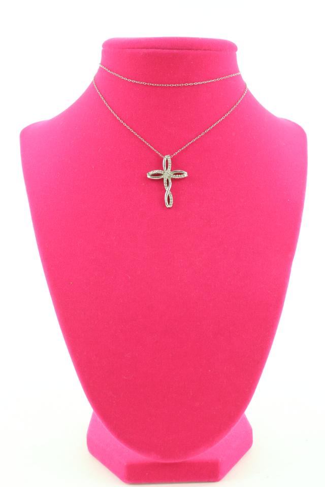 Other 925 Silver Cross Necklace 117ot128