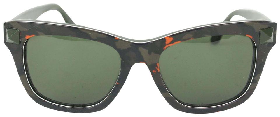 Valentino V670SC Camouflage Rockstud Sunglasses 136val78